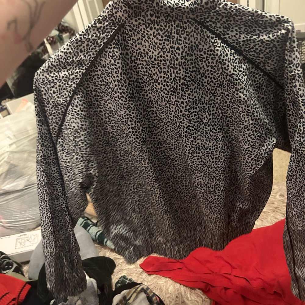 Cropped zip up jacket - Picture 2 of 2
